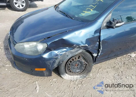 2013 Volkswagen Golf 2.5L 4-Door from USA, damaged, VIN WVWDB7AJ9DW102752